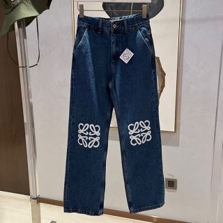 大人カジュアル◇ロエベ Anagram デニム パンツ 本物◇ los84765