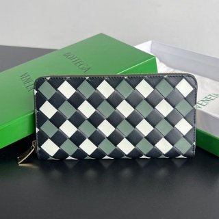 ボッテガヴェネタ イントレチャート 本物 ジップアラウンドウォレット bob79564