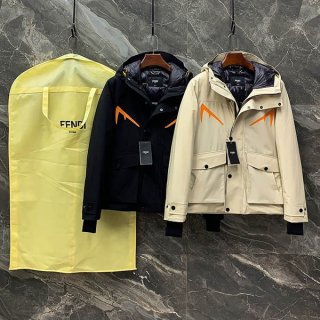 完売必至 フェンディ バッグ バグズ 本物 ハイテク生地ダウンジャケット 2色 feo86183