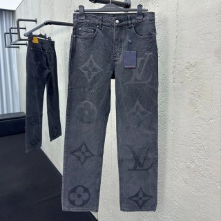 【すぐ届く】ルイヴィトン モノグラムデニムパンツ 本物 vut53110