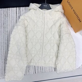 超話題!ディオール ジップカーディガン 本物 ウール & カシミヤ ブレンド ニット det08590