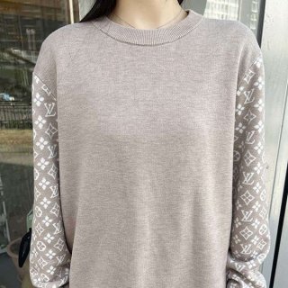 24秋冬プレ☆人気ルイヴィトン モノグラム クルーネックセーター 本物 vuc53193