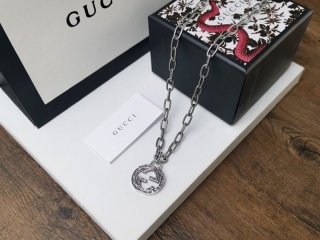 日本未入荷 グッチ★ インターロッキングGペンダント 本物 gud29524