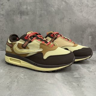 【即発】トラヴィススコット 本物 × ナイキ エアマックス 1 "カクタス ジャック" バロック ブラウン DO9392200