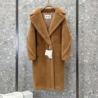 マックスマーラ アイコン テディベア コート ダブルブレスト mad05686 マックスマーラ アイコン テディベア コート ダブルブレスト mad05686