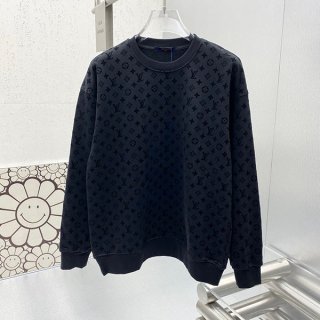 人気急上昇 ルイヴィトン 本物 フルモノグラムジャカードクルーネック vuo05386