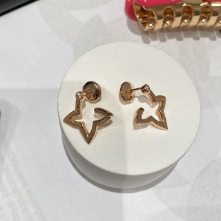 【女性の憧れ☆】ルイヴィトン フープピアス 本物 ブロッサム ピアス Q06968