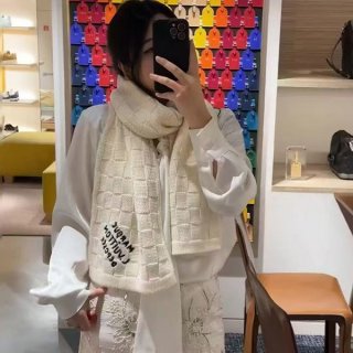 高品質ルイヴィトン ダミエ ヘリテージ スナッグ マフラー 本物 M92755