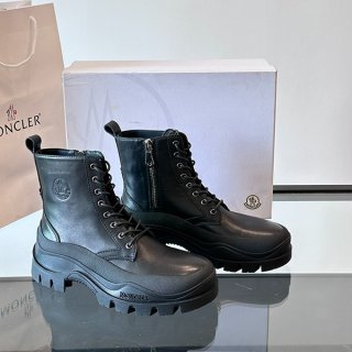モンクレール 本物 LARUE treck laced up boots ジップアップブーツ moc71140