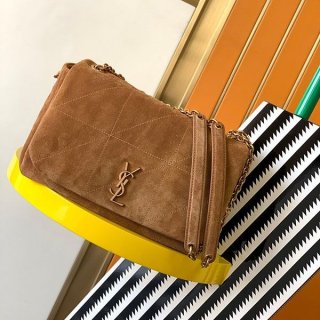 送料込 サンローラン スエード ショルダーバッグ 本物 San51905