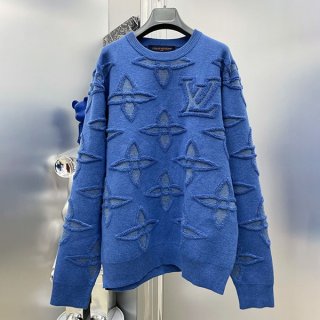 ルイヴィトン モノグラム ニット セーター 本物 1AGJRE