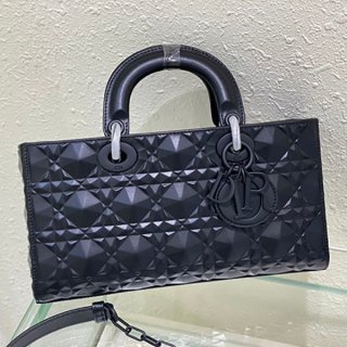 超希少！【ディオール】LADY D-JOY バッグ 本物 カナージュ カーフスキン del92920