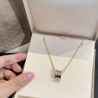 超話題!ブルガリ ビーゼロワン 本物 ネックレス ゴールド お洒落に S360 Buf44975