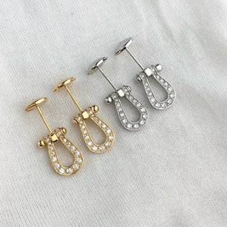 入手困難 フレッド フォース10 イヤリング 本物 2色 fub87350