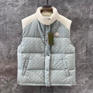 セール新作グッチ パロディ GG コットン キャンバス ダウンベスト 774910Z9AAT4735