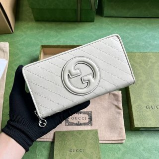 限定！すぐ届く！グッチ 本物 ブロンディ ジップアラウンドウォレット 2色 guc48554