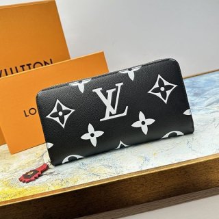即発送ルイヴィトン ジッピーウォレット 本物 クラフティ ZIPPY ノワール 長財布 vue10044