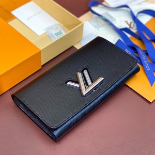 【限定★希少色あり】ルイヴィトン 本物 ポルトフォイユツイスト 長財布 M6830