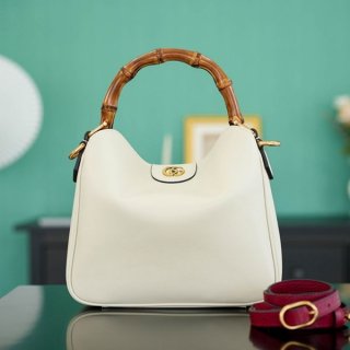 セール新作 グッチ ダイアナ スモール 本物 レザー バッグ black 大人気 7462