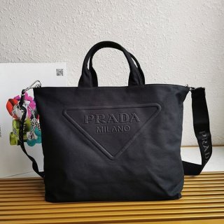 ギフトに最適プラダ 本物 キャンバス トートバッグ pum76802