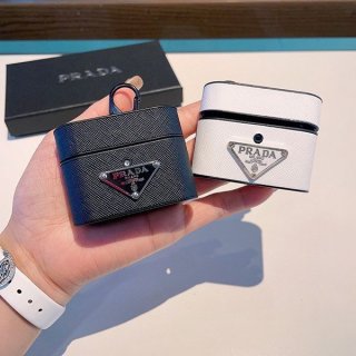 お洒落で可愛い プラダ レザー AirPods Proケース 本物 puj21020 お洒落で可愛い プラダ レザー AirPods Proケース 本物 puj21020