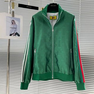 ギフトに最適グッチ アディダス 本物 コットン ジャージー ジャケット gut03771