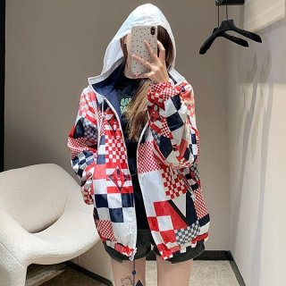 カッコイイ☆ルイヴィトン☆リバーシブル ウインドブレーカー 本物 1AFVN0