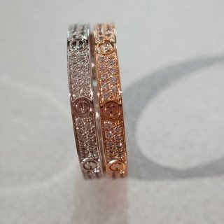 完売人気☆上品 カルティエ LOVEリング 本物 ダイヤモンド kaw19919