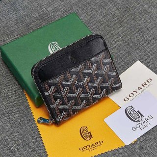 日本未入荷 ゴヤール ラウンドジップ コインケース MINI 財布 本物 ブラック タン Got84026 日本未入荷 ゴヤール ラウンドジップ コインケース MINI 財布 本物 ブラック タン Got84026