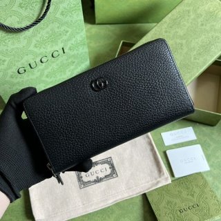 売上総額１位！グッチ ダブルG ジップアラウンドウォレット コピー 本物 guj08550