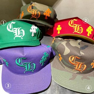 せいや クロムハーツ 帽子 5パネル CHクロス レザーパッチ キャップ Kur11113 せいや クロムハーツ 帽子 5パネル CHクロス レザーパッチ キャップ Kur11113