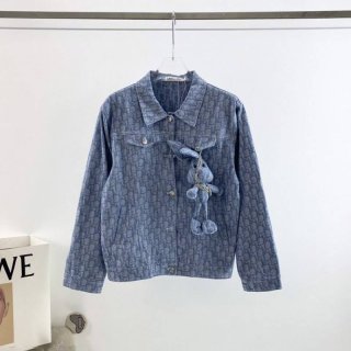 可愛い ディオール(ディオール)メンズ オブリーク コットンニットシャツ dem95871