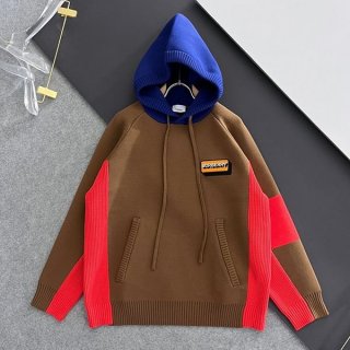目を惹くカラーバーバリー 本物 ホースフェリー ジャカードセーター パーカー Bam06723