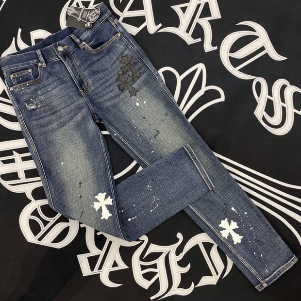 一目惚れクロムハーツ x Drake Levis クロス デニム本物【マイアミ限定】 Kup56567