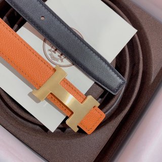 世界中で大人気エルメス Hベルト 本物☆ベルトバックル ミニ コンスタンス リバーシブルベルト25mm erq58355
