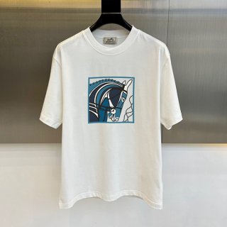 【1枚でキマる☆】エルメス Tシャツ 本物 erb41296