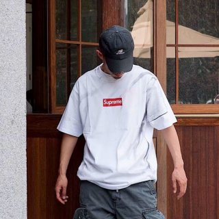2024ss!シュプリーム MM6 本物 メゾンマルジェラ ボックスロゴ ティー tシャツ