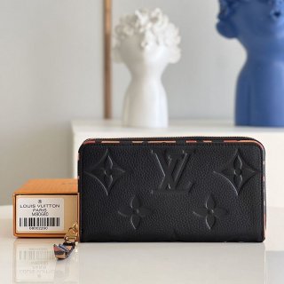 21FW ルイヴィトン ジッピーウォレット 本物 ヒョウ柄 長財布 M80680