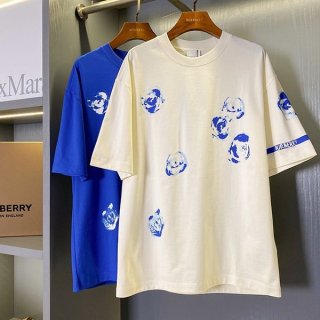 超人気 バーバリー ローズ Tシャツ 本物 レギュラーフィット 8081394