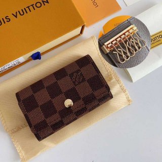 入手困難ルイヴィトン ミュルティクレ 6 本物 ダミエ キーケース vub74578