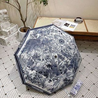 お洒落にディオール アンブレラ傘☆雨晴兼用 本物 dez39935