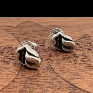 クロムハーツ 本物 シルバー925 ローリングストーンズ リップ&タン ピアス Kua16960