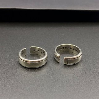 クロムハーツ スクロール ラベルリング 本物 Kun42246
