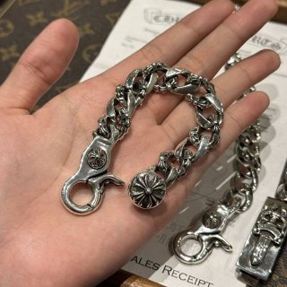 クロムハーツ クラシックチェーン ブレスレット 本物 Kue50095