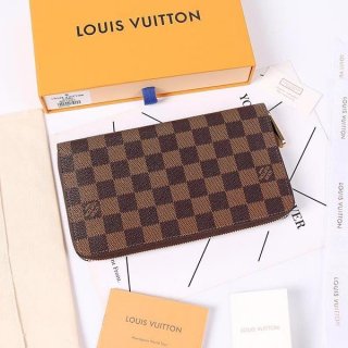 ルイヴィトン 長財布 本物 ジッピーオーガナイザー ダミエ N60003