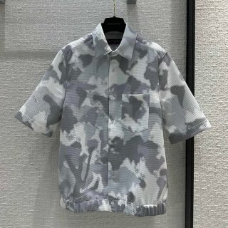 n級品 おすすめルイヴィトン コットンブレンドシャツ 半袖 本物 1AFAVO