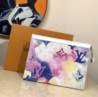 ルイヴィトン クラッチバッグ 本物 ポシェット ヴォワヤージュ MM LV20248