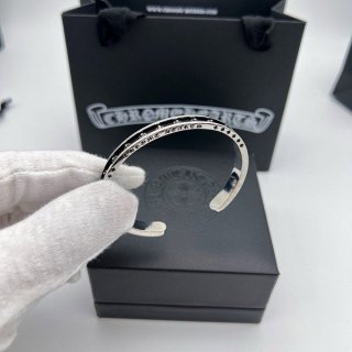 クロムハーツ シルバーレトロサイコロ ブレスレット 本物 Kuc40751