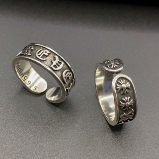 クロムハーツ フローラルクロス リング CH 本物 Kuh57775