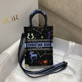 ☆新作☆ディオール ブックトート 本物 ミニ フォンバッグ der86541